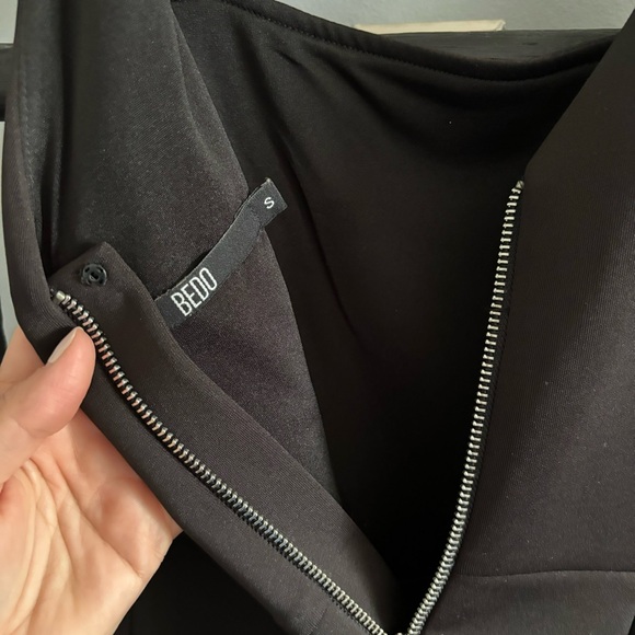 BEDO - BLACK CUT-OUT DRESS - Picture 3 of 4